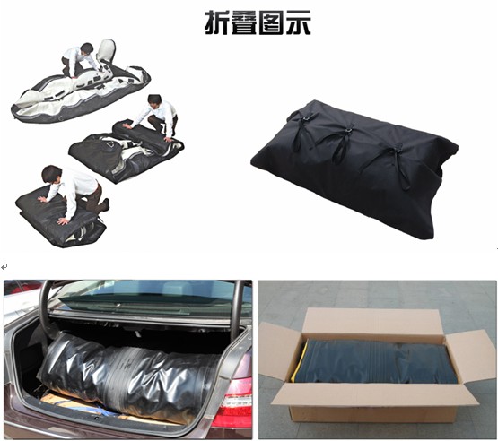 怎么安装橡皮艇图解