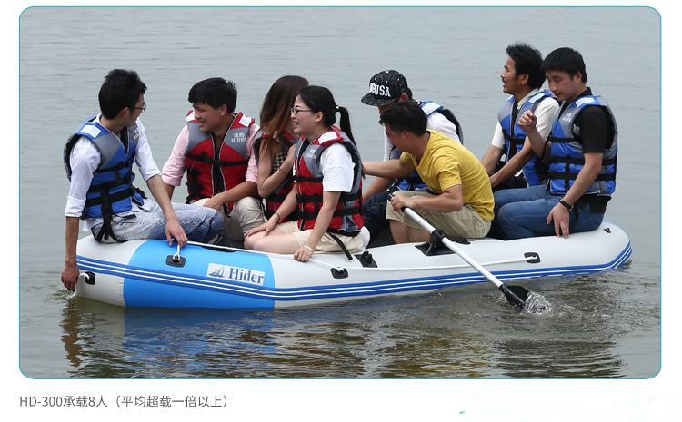 橡皮艇厂家测试
